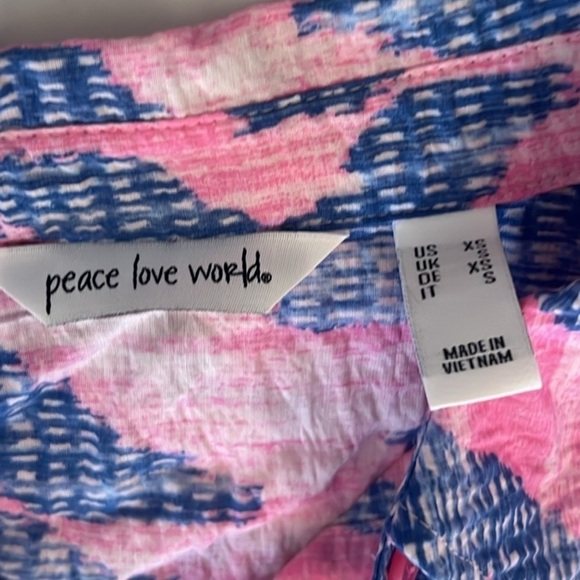 Peace Love World,Gorgeous,Oversized Twirl-able,Fun,Excellent Condition,Size XS - Picture 10 of 16